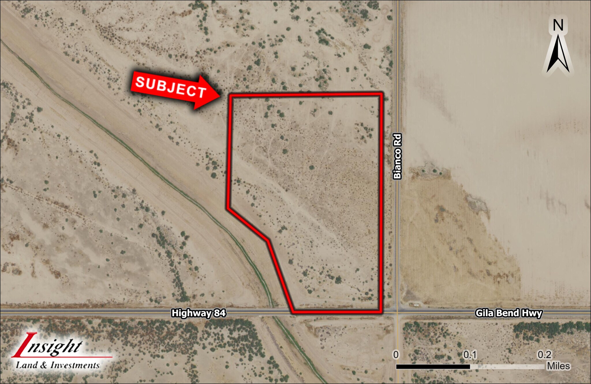 Gila Bend, Casa Grande, AZ à vendre Aérien– Image 1 sur 4