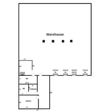 4201 Armour Ave, Bakersfield, CA à louer Plan d’étage– Image 1 sur 1