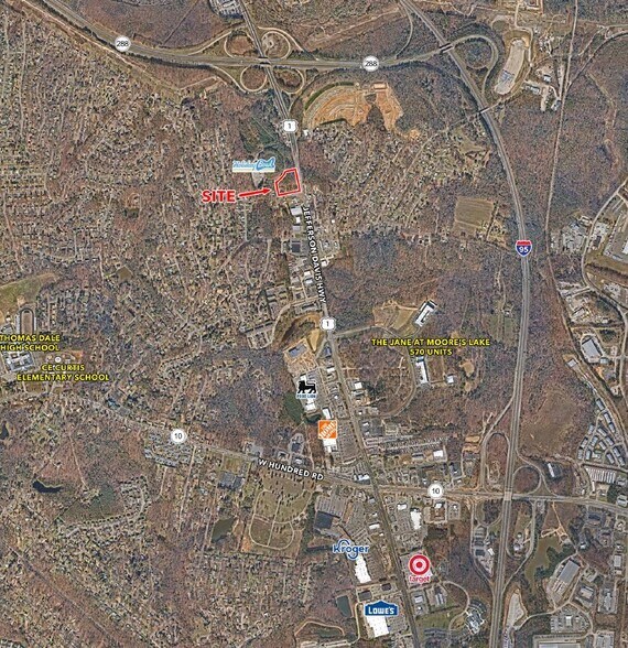 Jefferson Davis Hwy & Shields Road, Chester, VA à vendre - Aérien – Image 2 sur 2