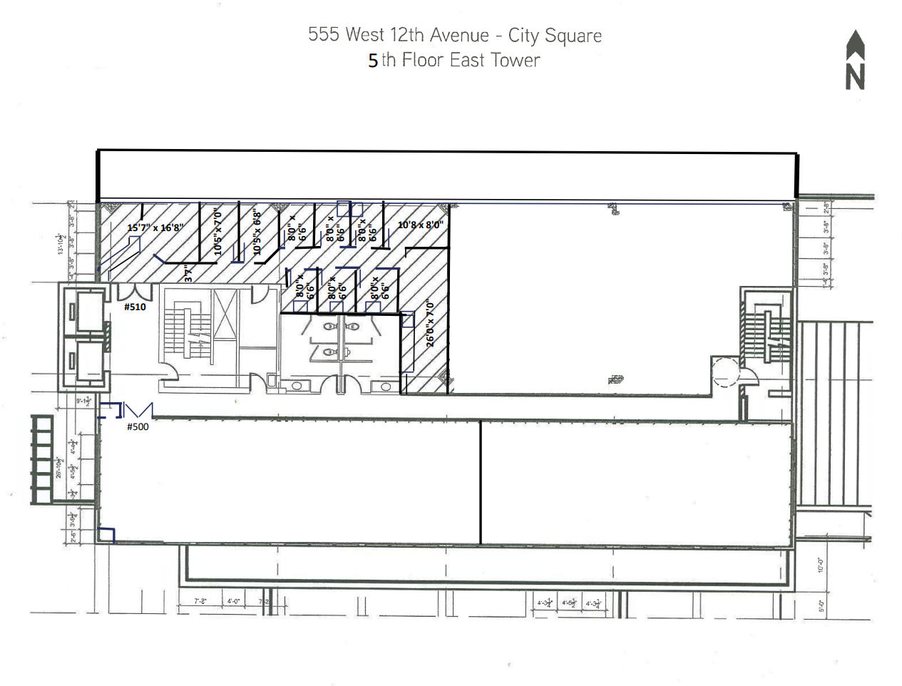 555 W 12th Ave, Vancouver, BC à louer Plan d’étage– Image 1 sur 1