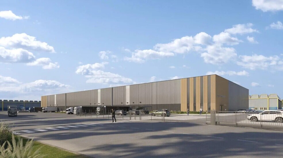 Local d’activités dans Mondeville à louer - Photo de l’immeuble – Image 1 sur 4