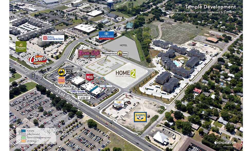 2102 S 31st St, Temple, TX à louer - Plan de site – Image 2 sur 5