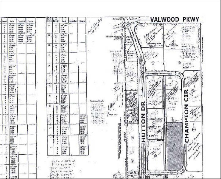 1255 Champion Cir, Carrollton, TX à louer - Plan cadastral – Image 2 sur 7