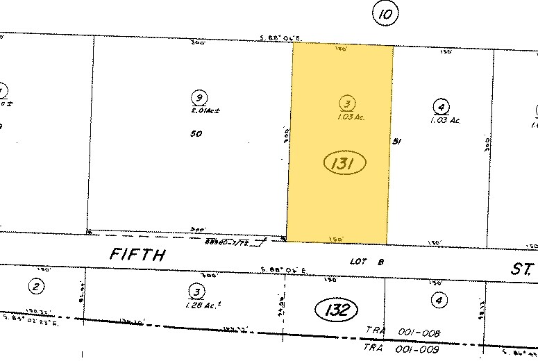 5801 Joshua Palmer Way, Banning, CA à vendre - Plan cadastral – Image 2 sur 2