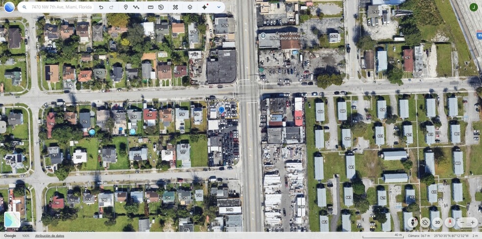 7470 NW 7th Ave, Miami, FL à vendre - Plan de site – Image 1 sur 1
