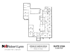 5800 Campus Circle Dr E, Irving, TX à louer Plan d’étage– Image 1 sur 1