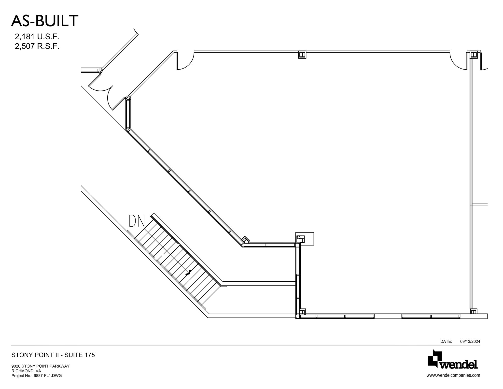 9020 Stony Point Pky, Richmond, VA à louer Plan de site– Image 1 sur 1