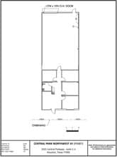 2501 Central Pky, Houston, TX à louer Plan d’étage– Image 1 sur 1