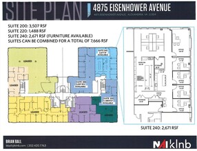 4875 Eisenhower Ave, Alexandria, VA à louer Plan d’étage– Image 1 sur 1