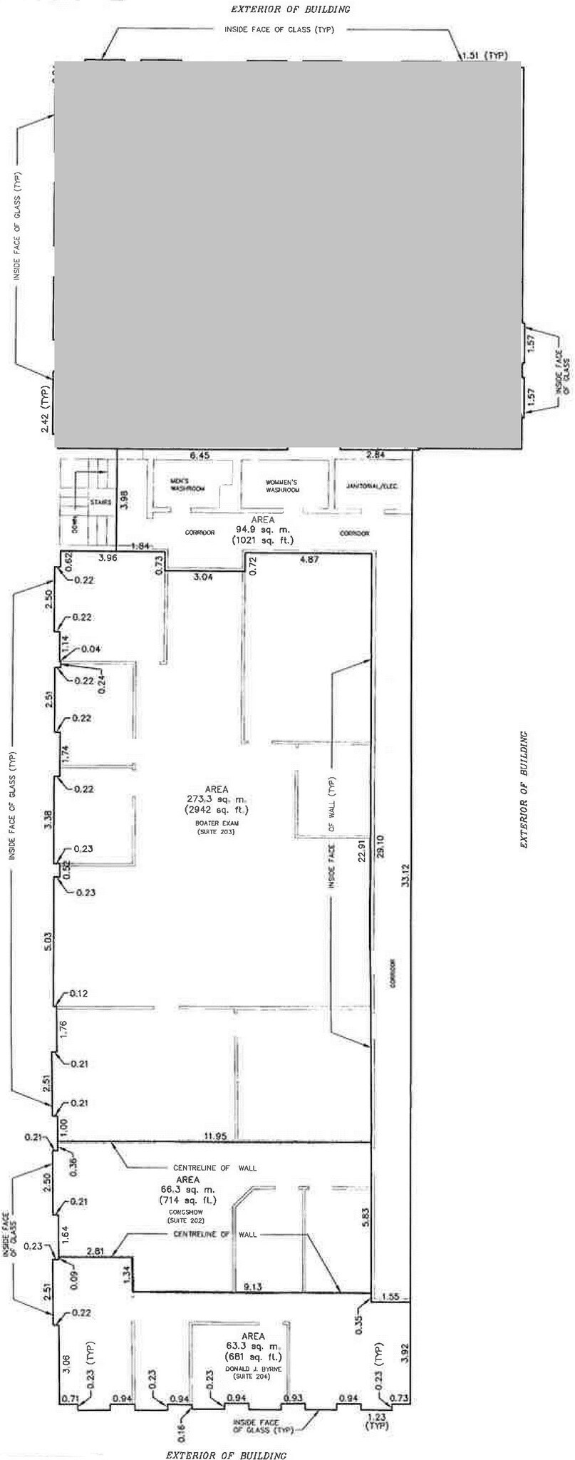 1568-1574 Carling Ave, Ottawa, ON à louer Plan d’étage– Image 1 sur 1