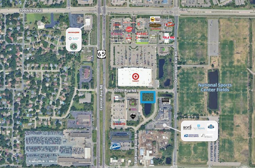 Baltimore St NE & 107th Ave NE Ave, Blaine, MN à vendre - Photo de l’immeuble – Image 2 sur 2
