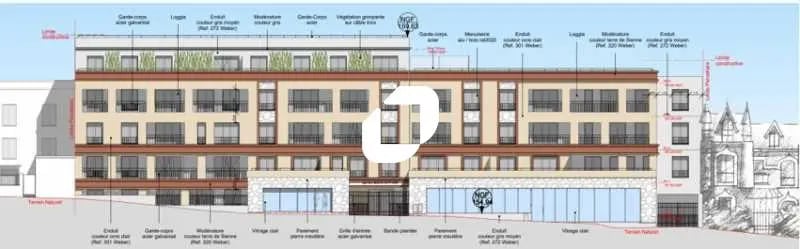 Local commercial dans SAINT CYR L ECOLE à louer - Photo de l’immeuble – Image 2 sur 3