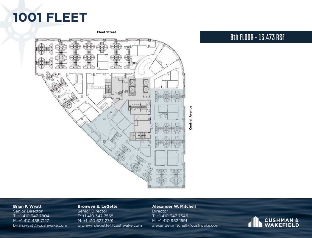 100 International Dr, Baltimore, MD à louer Plan d’étage– Image 1 sur 1