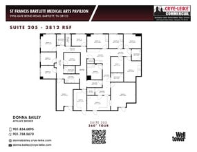2996 Kate Bond Rd, Bartlett, TN à louer Plan d’étage– Image 1 sur 1