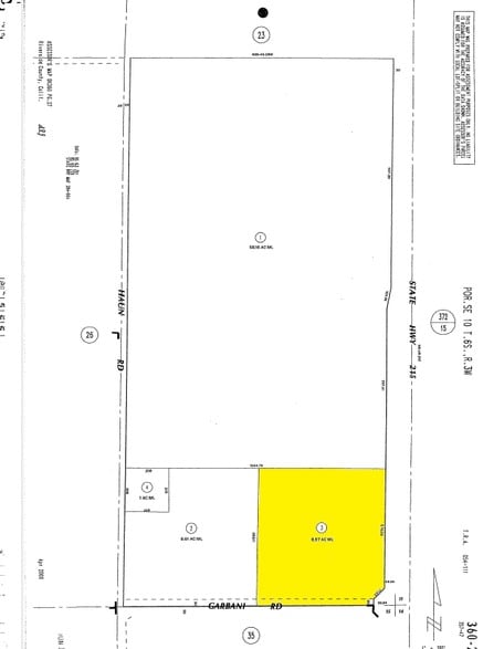 27900 Garbani Rd, Menifee, CA à vendre - Plan cadastral – Image 2 sur 3