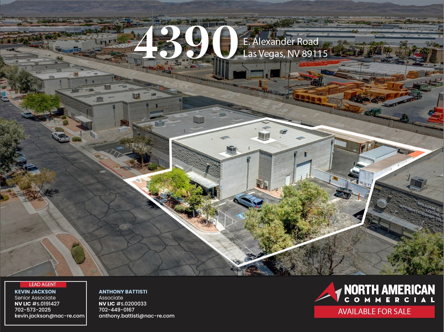 4390 E Alexander Rd, Las Vegas, NV à vendre Photo de l’immeuble– Image 1 sur 8