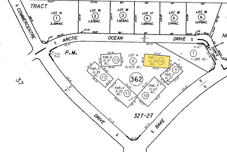 25391 Commercentre Dr, Lake Forest, CA à louer - Plan cadastral – Image 2 sur 34