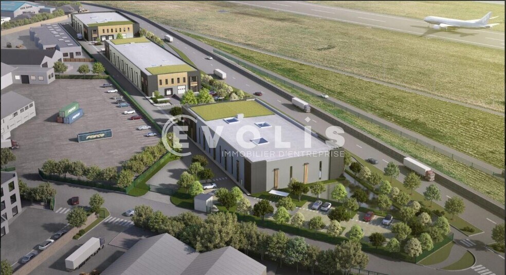 Local d’activités dans Wissous à louer - Photo de l’immeuble – Image 2 sur 8