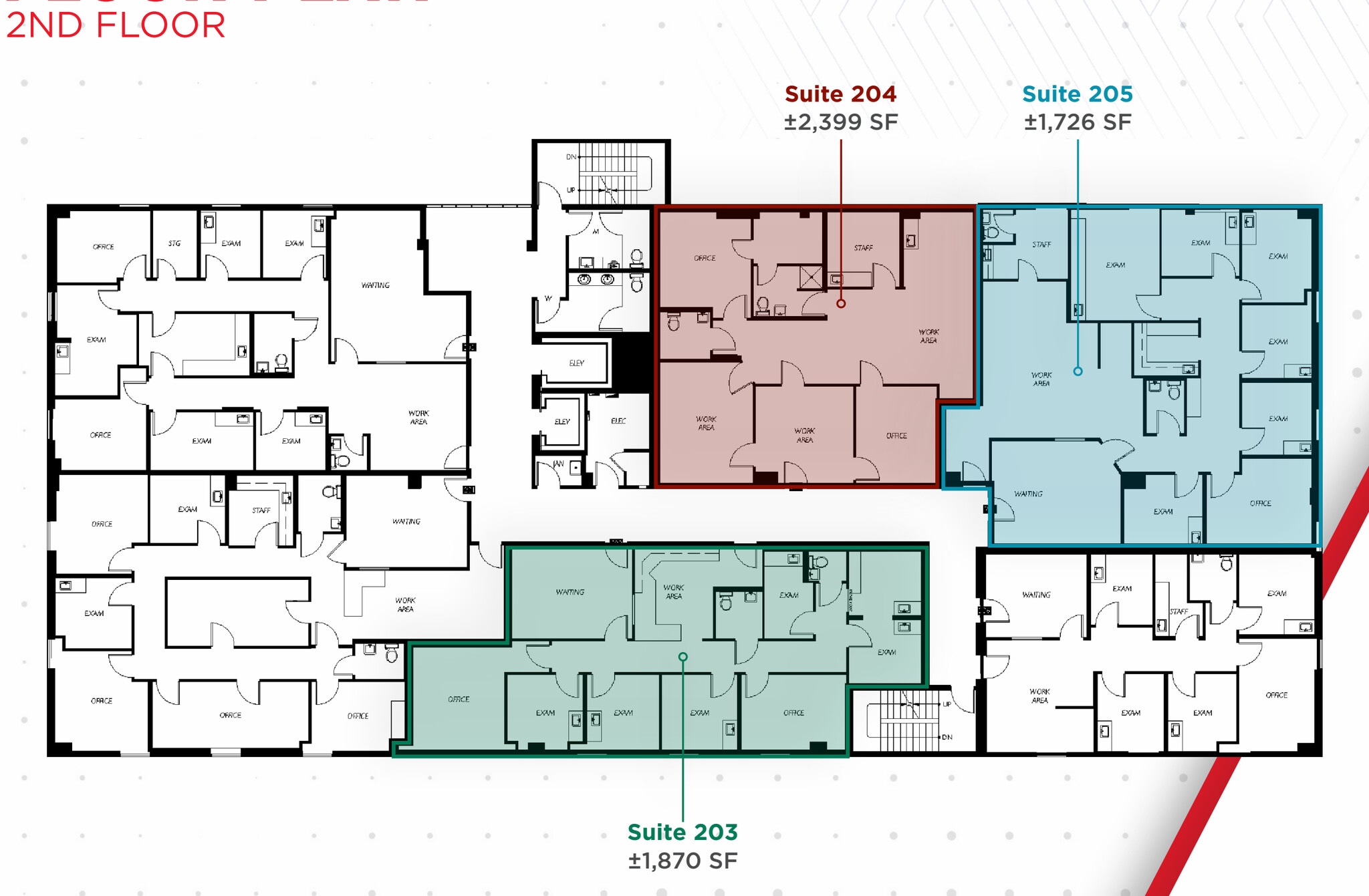 2323 16th St, Bakersfield, CA à louer Plan d’étage– Image 1 sur 1