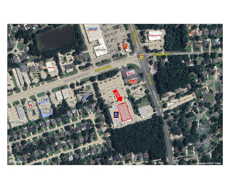2985 Gause Blvd E, Slidell, LA à louer - Aérien – Image 3 sur 3