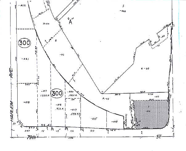 7020 W 79th St, Bridgeview, IL à vendre - Plan cadastral – Image 2 sur 4