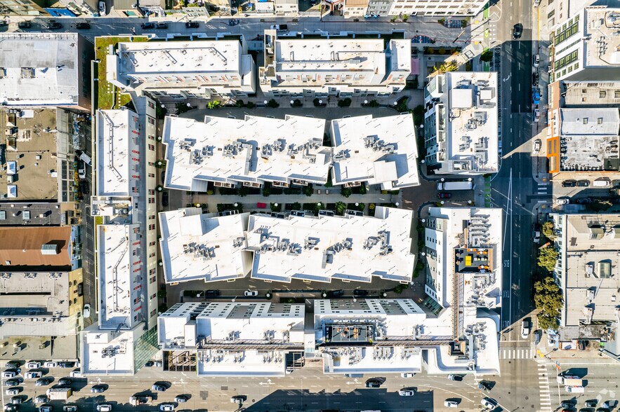 1222 Harrison St, San Francisco, CA à louer - Aérien – Image 3 sur 6