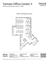 999-1001 W Yamato Rd, Boca Raton, FL à louer Plan d’étage– Image 1 sur 5