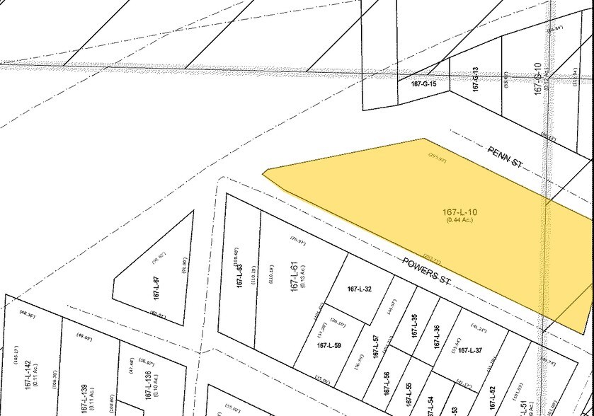 211 Garnier St, Pittsburgh, PA à vendre - Plan cadastral – Image 2 sur 5