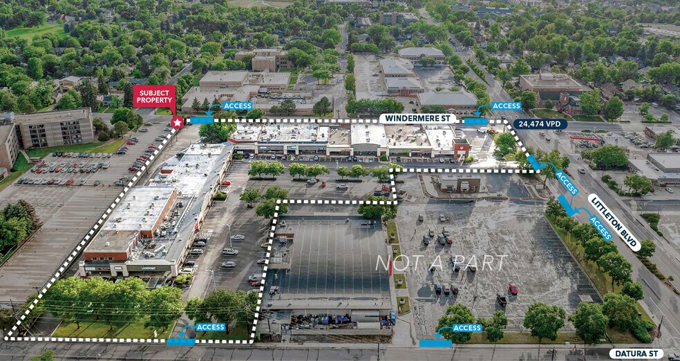 1500 W Littleton Blvd, Littleton, CO à louer - Aérien – Image 3 sur 12