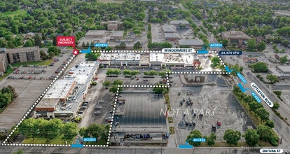 1500 W Littleton Blvd, Littleton, CO - Vue aérienne vue de carte