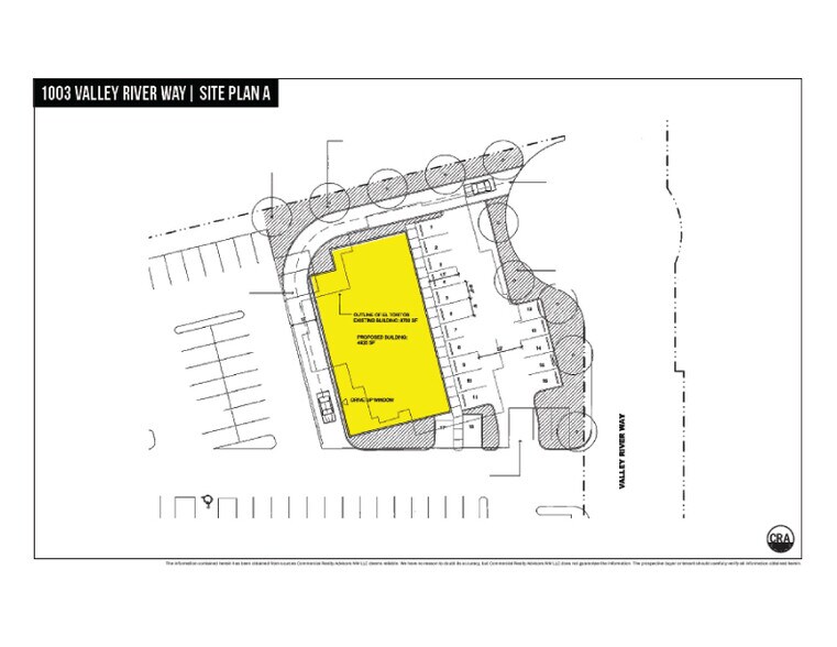 1003 Valley River Way, Eugene, OR à louer - Plan de site – Image 2 sur 3