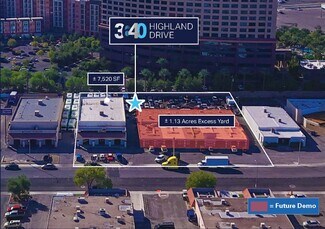 Plus de détails pour 3640 S Highland Dr, Las Vegas, NV - Industriel/Logistique à louer