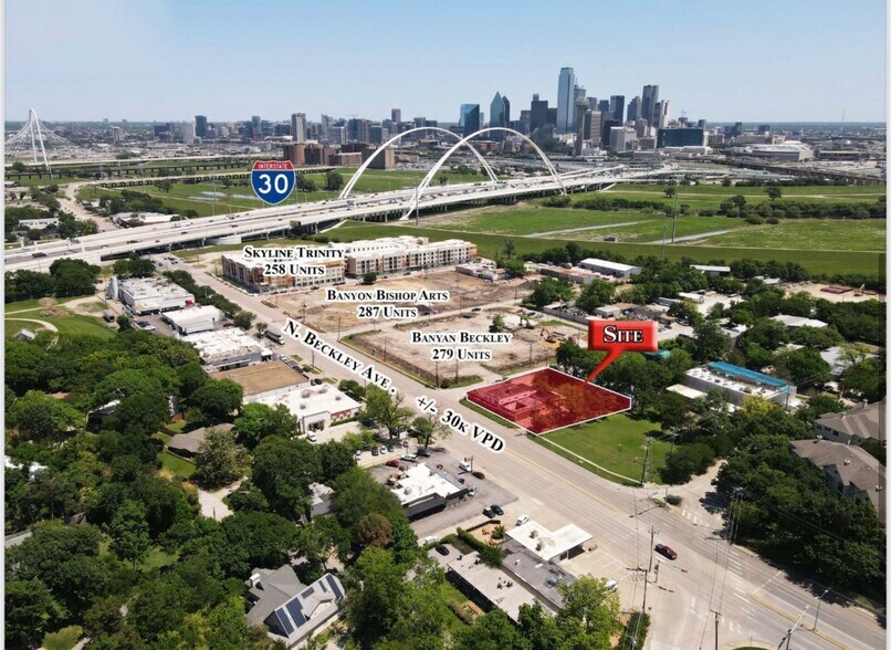 1616-1620 N Beckley Ave, Dallas, TX à louer - Photo principale – Image 1 sur 7