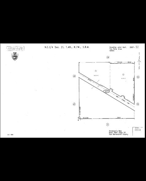 0 PHELAN, Pinon Hills, CA à vendre - Plan cadastral – Image 2 sur 2