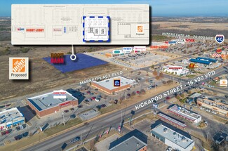 Plus de détails pour Market Place Blvd & Plaza Dr, Shawnee, OK - Local commercial à louer