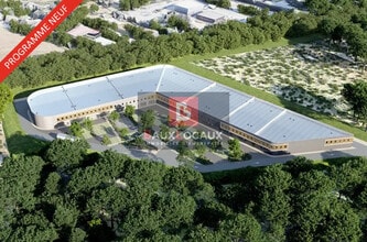 Le Pontet, VAU - Vue aérienne  vue de carte