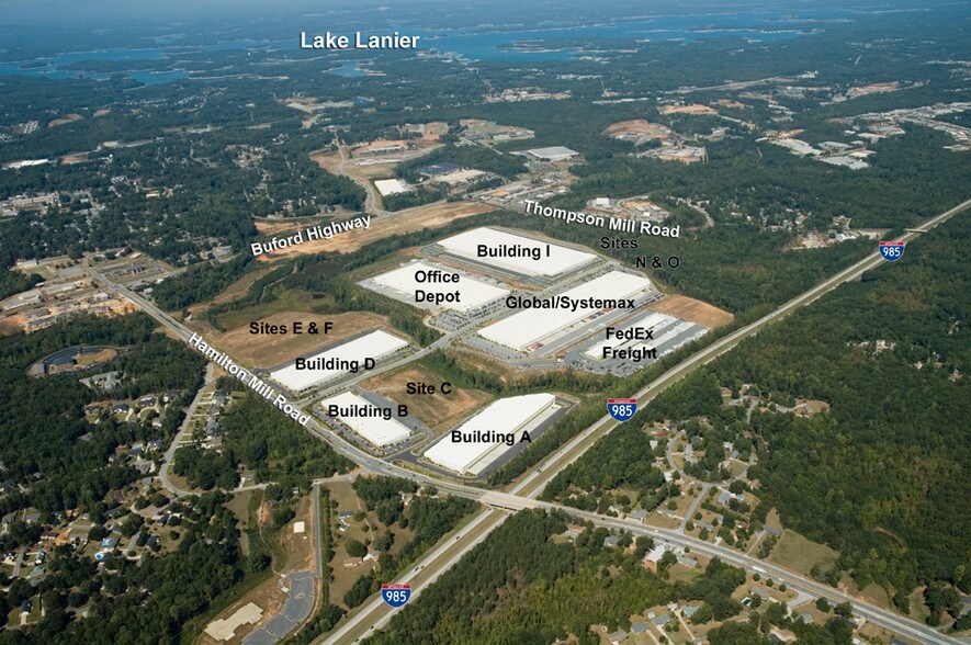 4305 Hamilton Mill Rd, Buford, GA à louer - Aérien – Image 2 sur 7