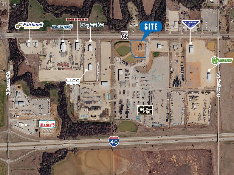 16500 W Highway 66, Yukon, OK à louer - Aérien – Image 3 sur 3