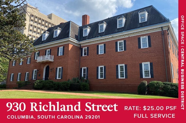 930 Richland St, Columbia, SC à louer - Photo principale – Image 1 sur 1