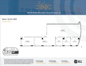 1901 N State Highway 360, Grand Prairie, TX à louer Plan d’étage– Image 1 sur 1