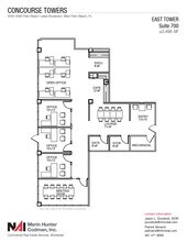 2090 Palm Beach Lakes Blvd, West Palm Beach, FL à louer Plan d’étage– Image 1 sur 1