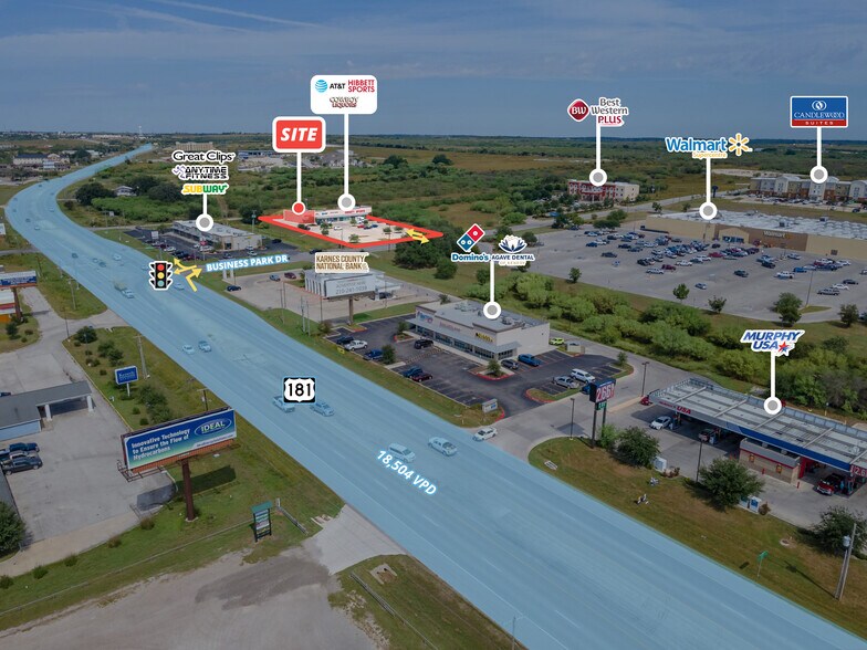 165 Business Park Dr, Kenedy, TX à louer - Aérien – Image 2 sur 4