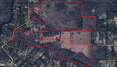 0 Black Creek Dr, Middleburg, FL - Vue aérienne vue de carte