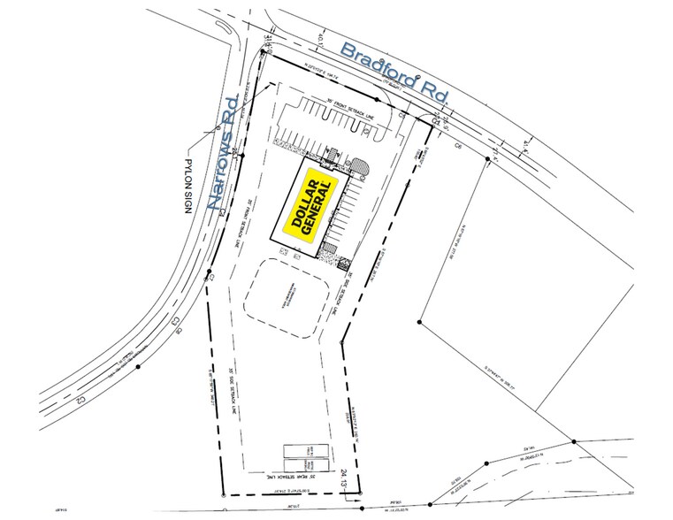 7701 Bradford Rd, Pinson, AL à vendre - Plan de site – Image 3 sur 3