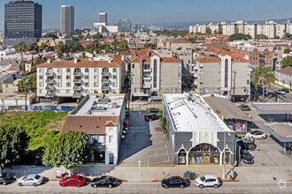 617 S La Brea Ave, Los Angeles, CA - VUE AÉRIENNE  vue de carte