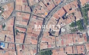 Fréjus, VAR - Vue aérienne vue de carte