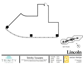 2777 N Stemmons Fwy, Dallas, TX à louer Plan d’étage– Image 1 sur 1