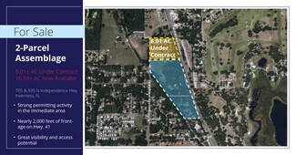Plus de détails pour 785 & 935 N Independence Hwy, Inverness, FL - Terrain à vendre