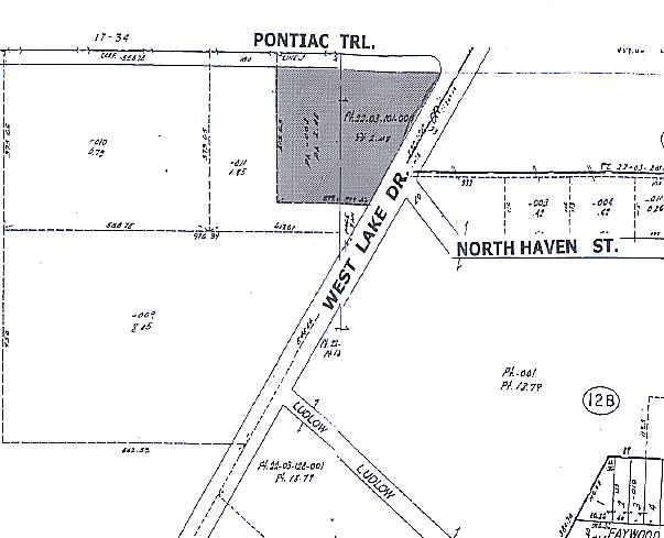Pontiac Trail & West Park Dr, Novi, MI à vendre - Plan cadastral – Image 2 sur 2