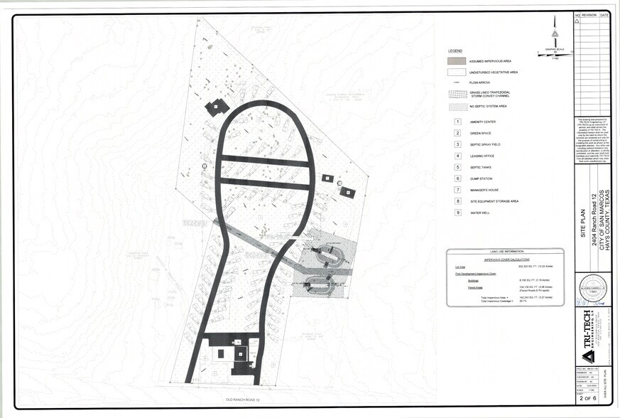 2404 Ranch Road 12, San Marcos, TX à vendre - Plan de site – Image 3 sur 16